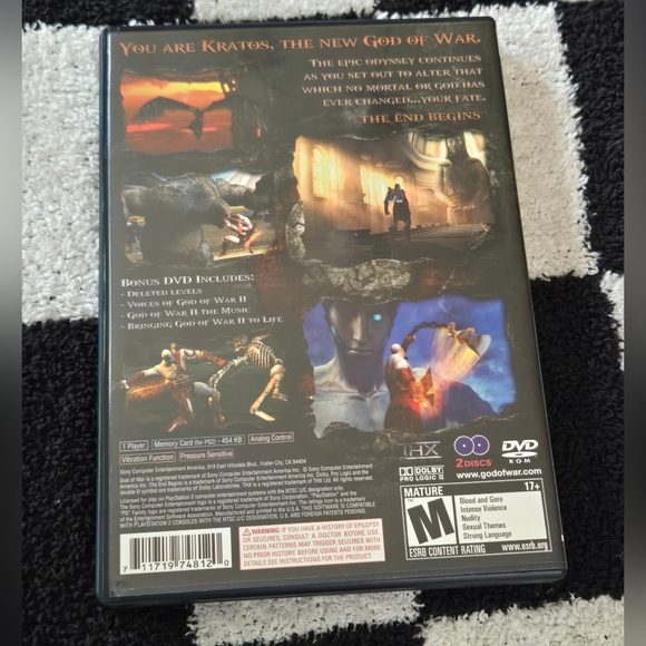 God of War and God of War 2 bundle for Playstation 2 - Picture 7 of 10